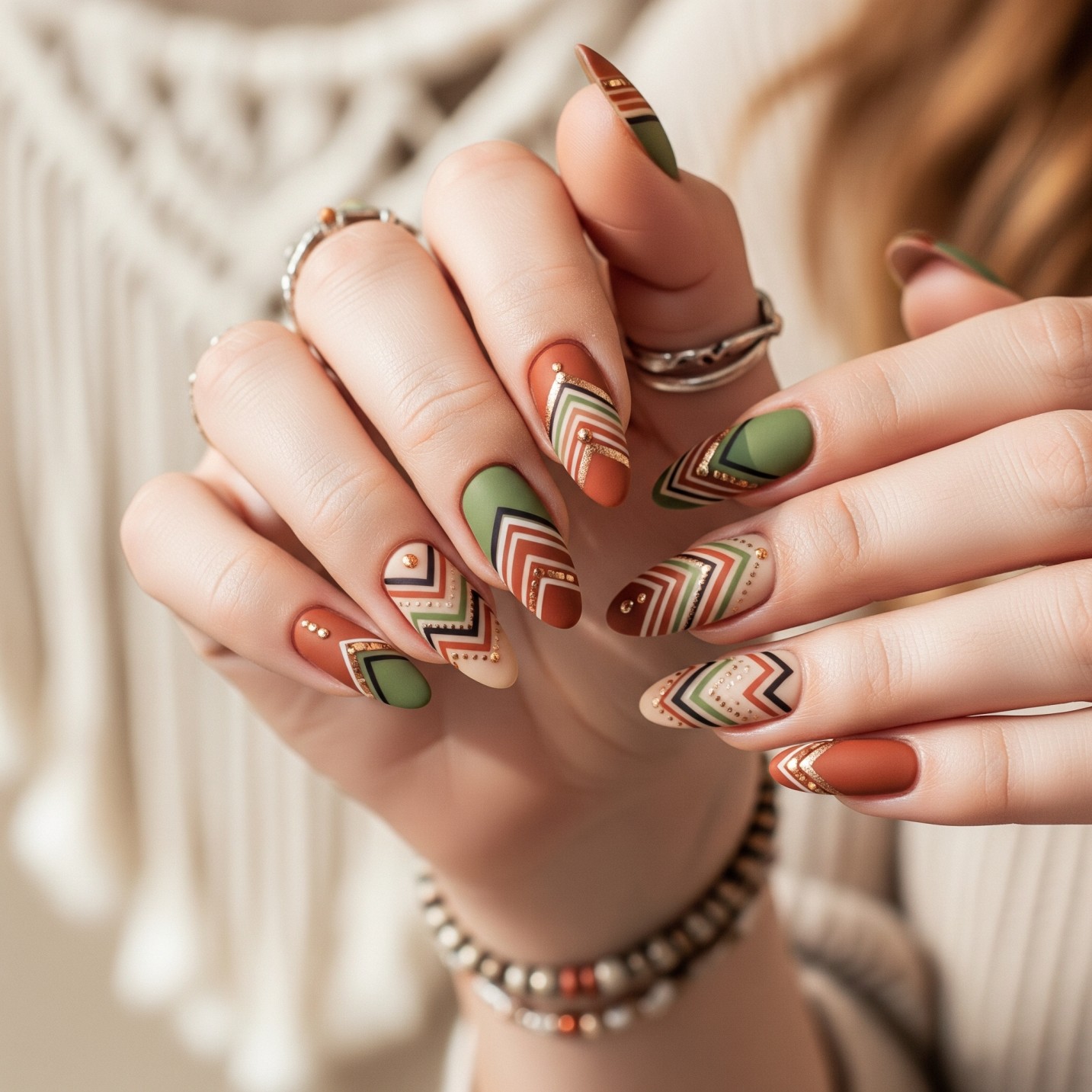 Top 7 Geometric Nail Art Designs to Try This Season