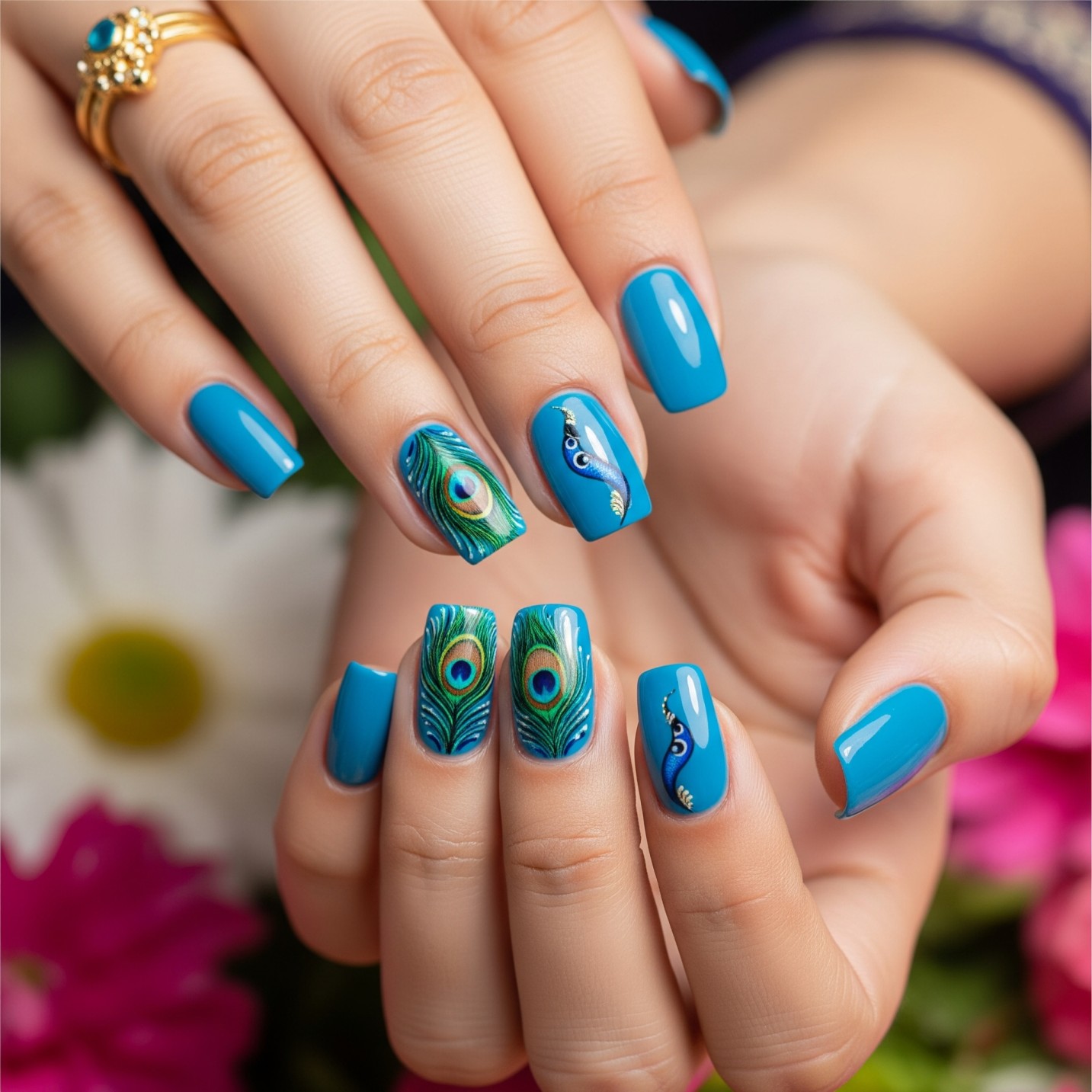 Top 6 Janmashtami Nail Art Designs to Celebrate in Style
