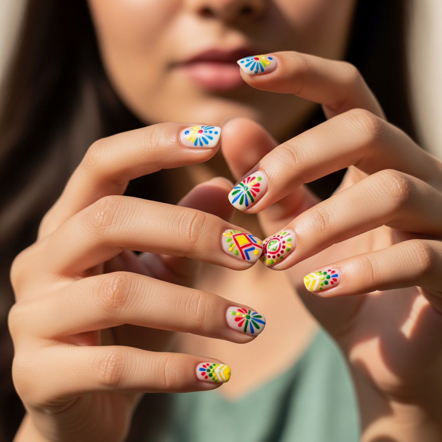 Floral Rangoli Tips