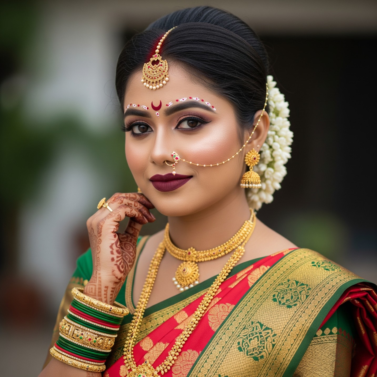 The Marathi Mulgi Look