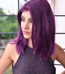 Mauve Trending Hair Color Shade , Bodycraft
