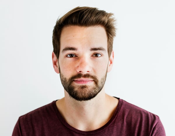 Oval Face Shape - Beard Styles for men