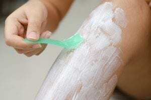 Using Chemical Hair Removal Cream , Bodycraft