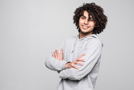 Side-Parted Curls