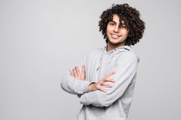 Side-Parted Curls