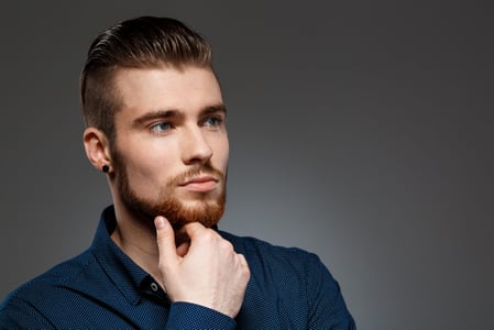 Slick Back - valentine's day hairstyle for men 2024