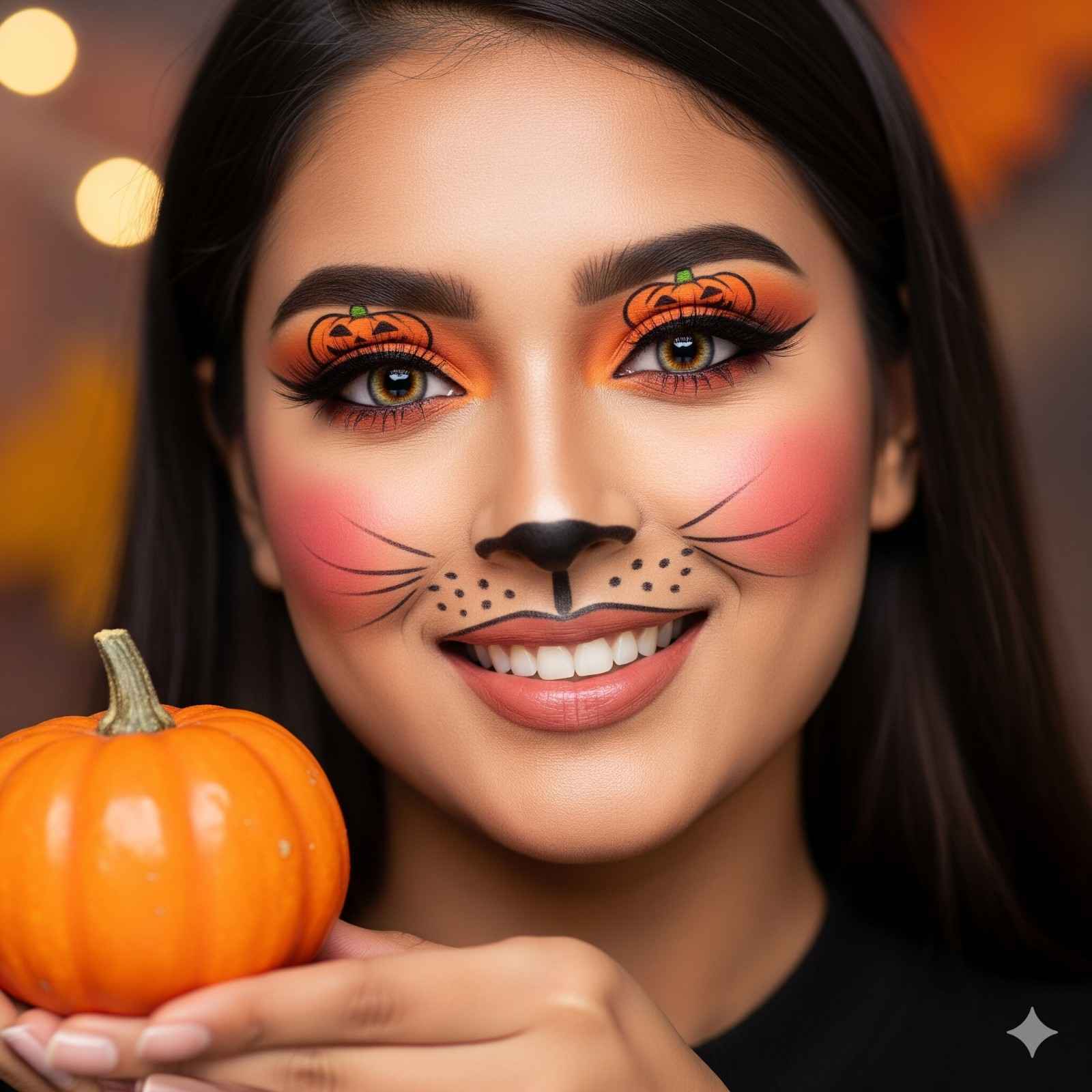 Women with Cute Halloween Makeup