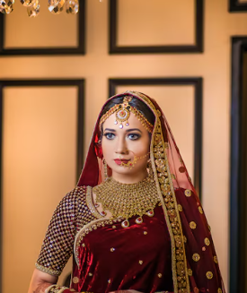 Traditional Bridal Makeup Look