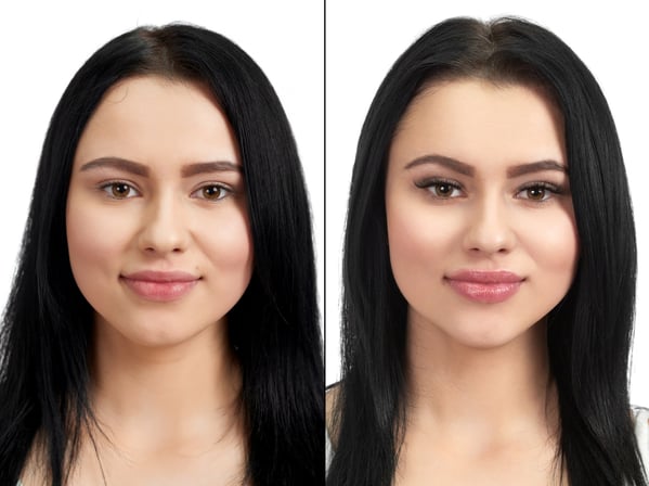 photo-comparison-normal-enlarged-lashes