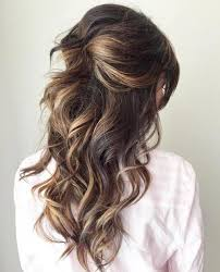 Half-Up, Half-Down Hairstyle