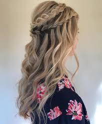 Waterfall-Inspired Hair