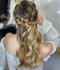 Half-Up Hairstyle