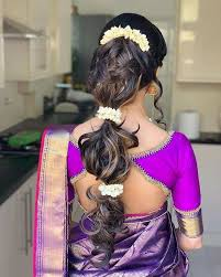 Ponytail With Gajra