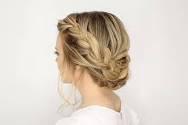 French Braid Updo