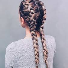 Dutch Braid Pigtails Style