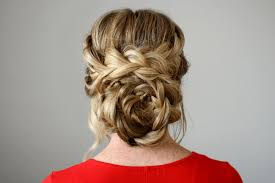 Braided Rose Updo