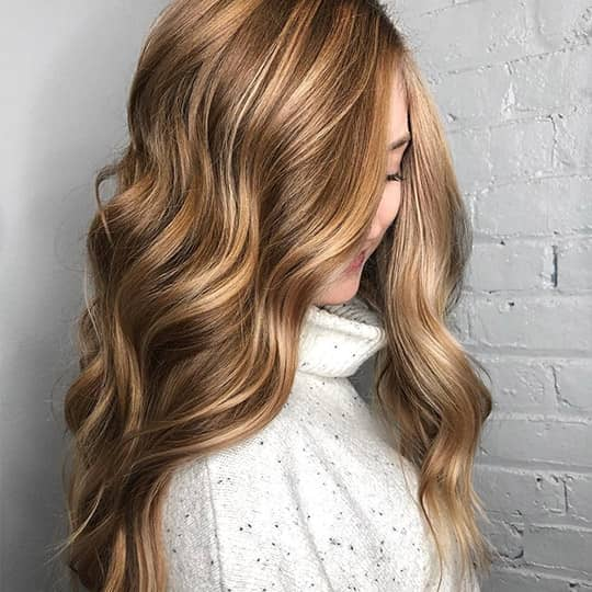 Auburn With Honey Highlights