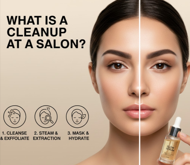 What Is a Cleanup at a Salon?