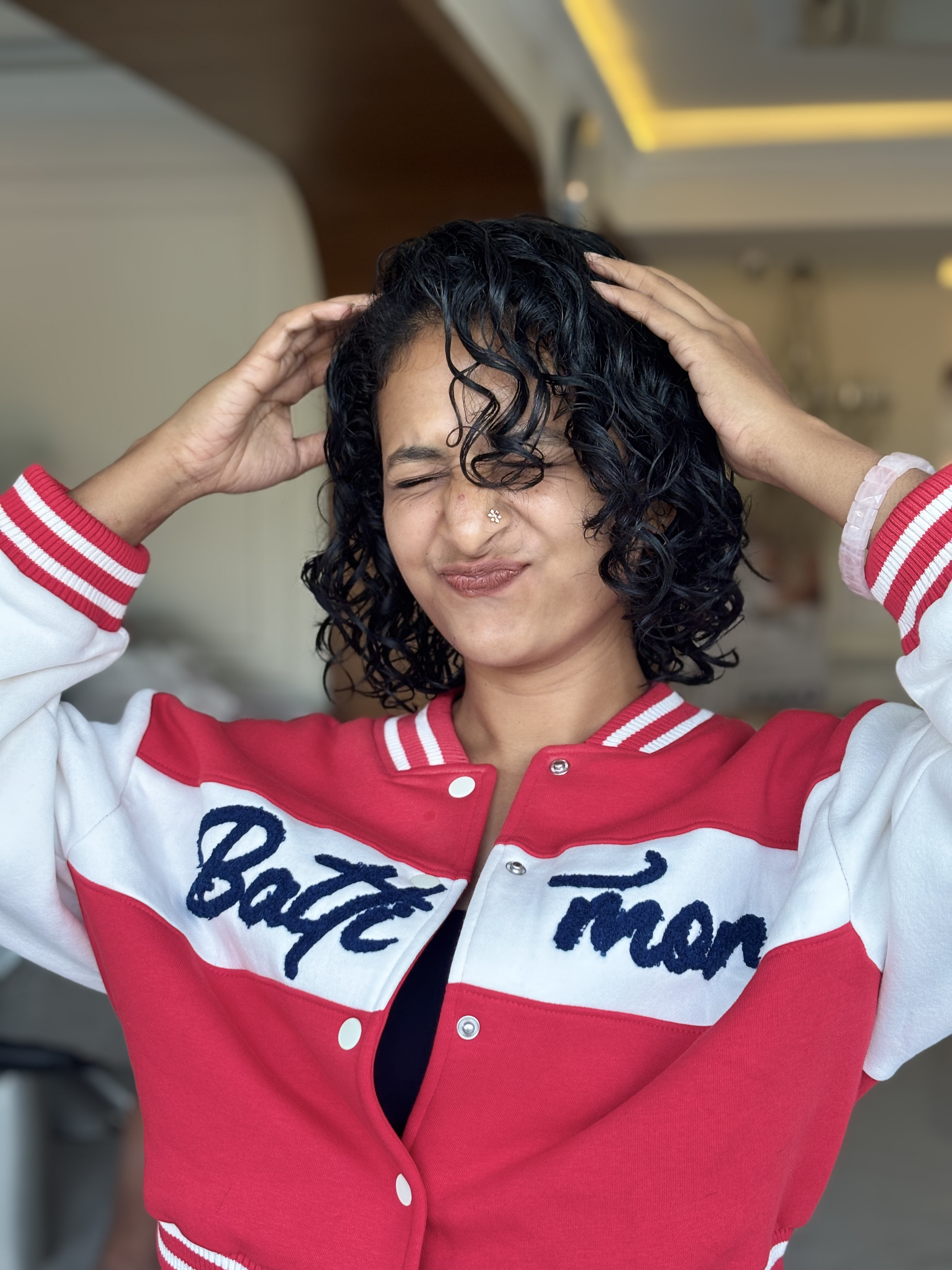 Curl Textured Bob haircut