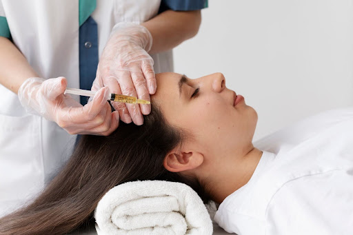 Hair botox treatment Session