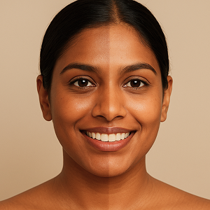 Face tan
