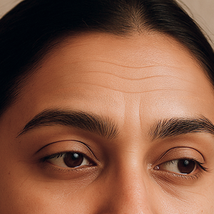 Forehead lines