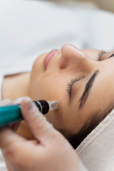 Dry eyelids treatment - Microneedling