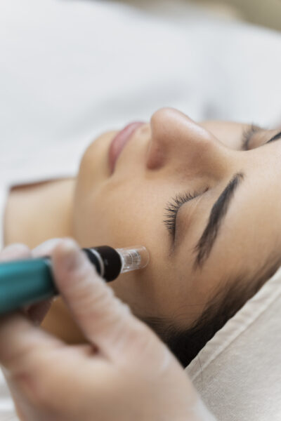 Dry eyelids treatment - Microneedling