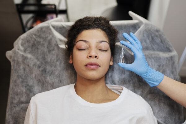 Botox shot procedure