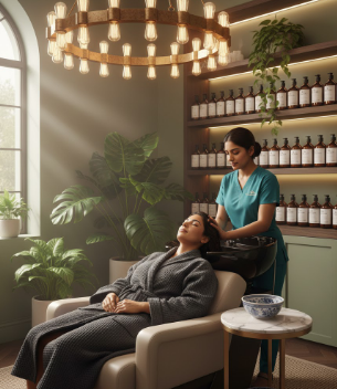 How many hours for a hair spa?