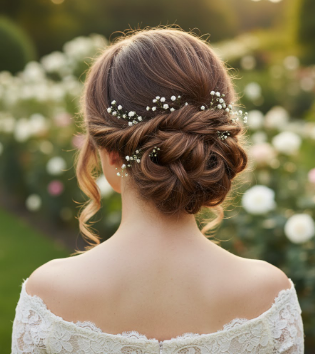 Super​‍​‌‍​‍‌​‍​‌‍​‍‌ Easy Twisted Updo Styles for Effortless Elegance