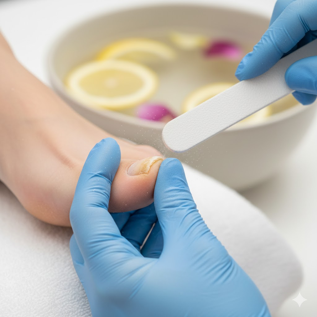 Can you get a pedicure if you have nail fungus