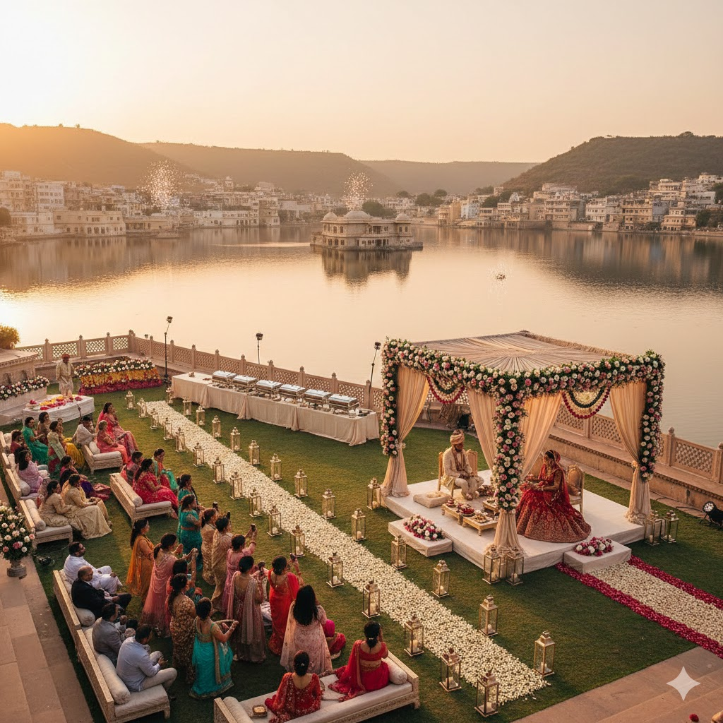 Destination​‍​‌‍​‍‌​‍​‌‍​‍‌ Wedding in Udaipur: A Royal Celebration Like No Other