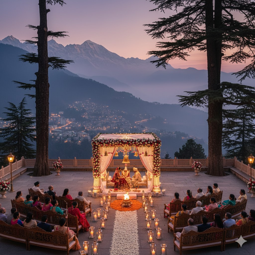 Destination Wedding in Shimla: A Fairytale Hill Wedding