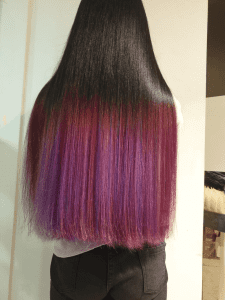Female Showing Her Pink Hair | Bodycraft