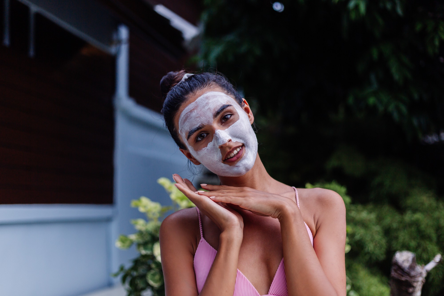 Facial skincare routine
