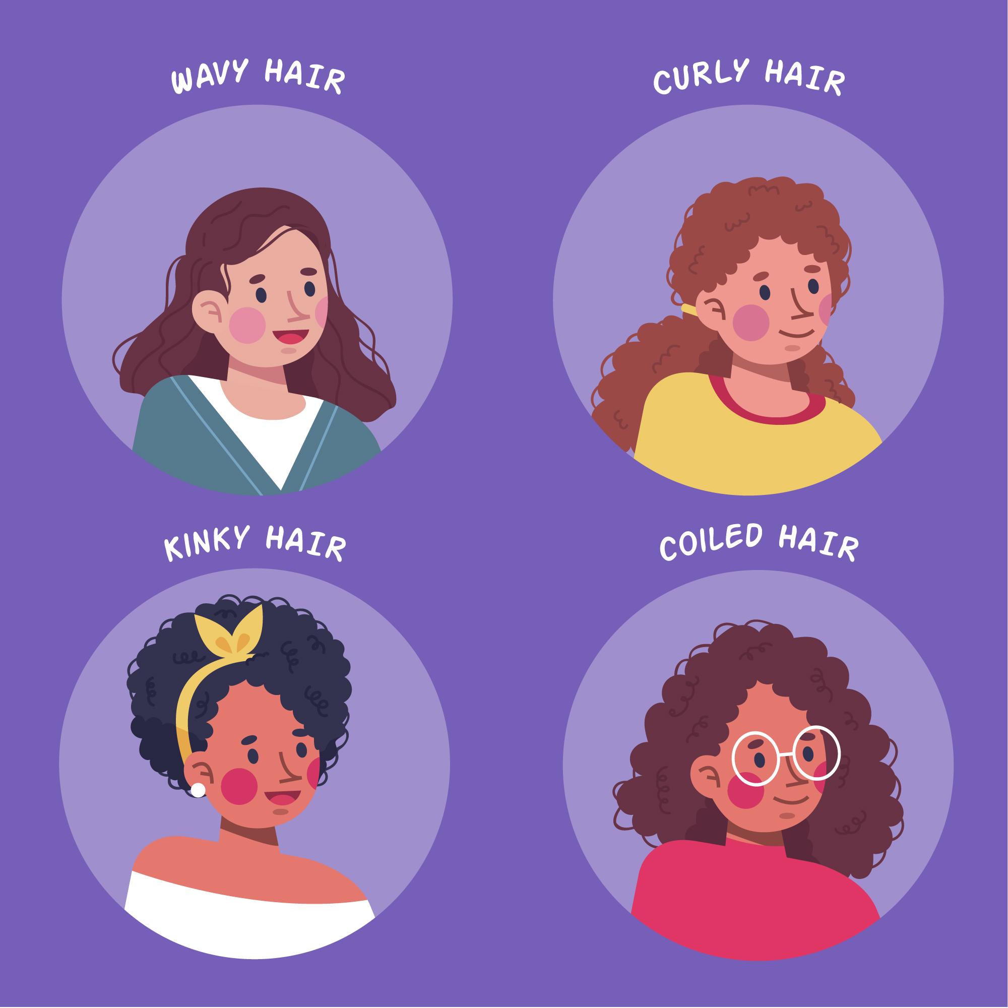 Hair styling in salon