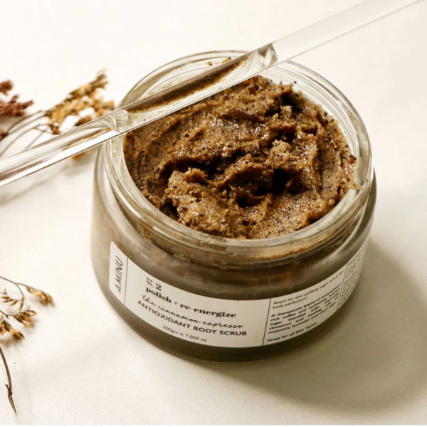 Body scrub jar