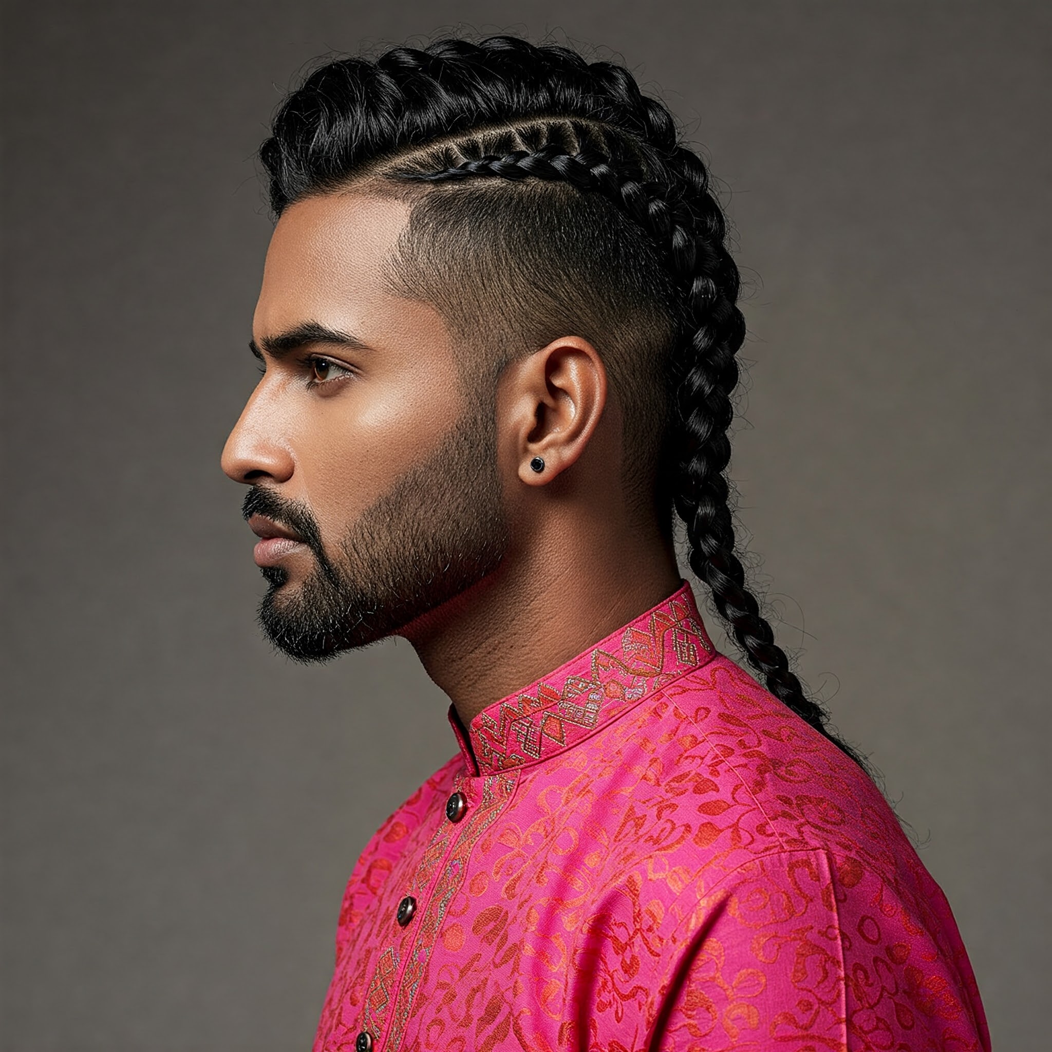 Undercut Viking haircut