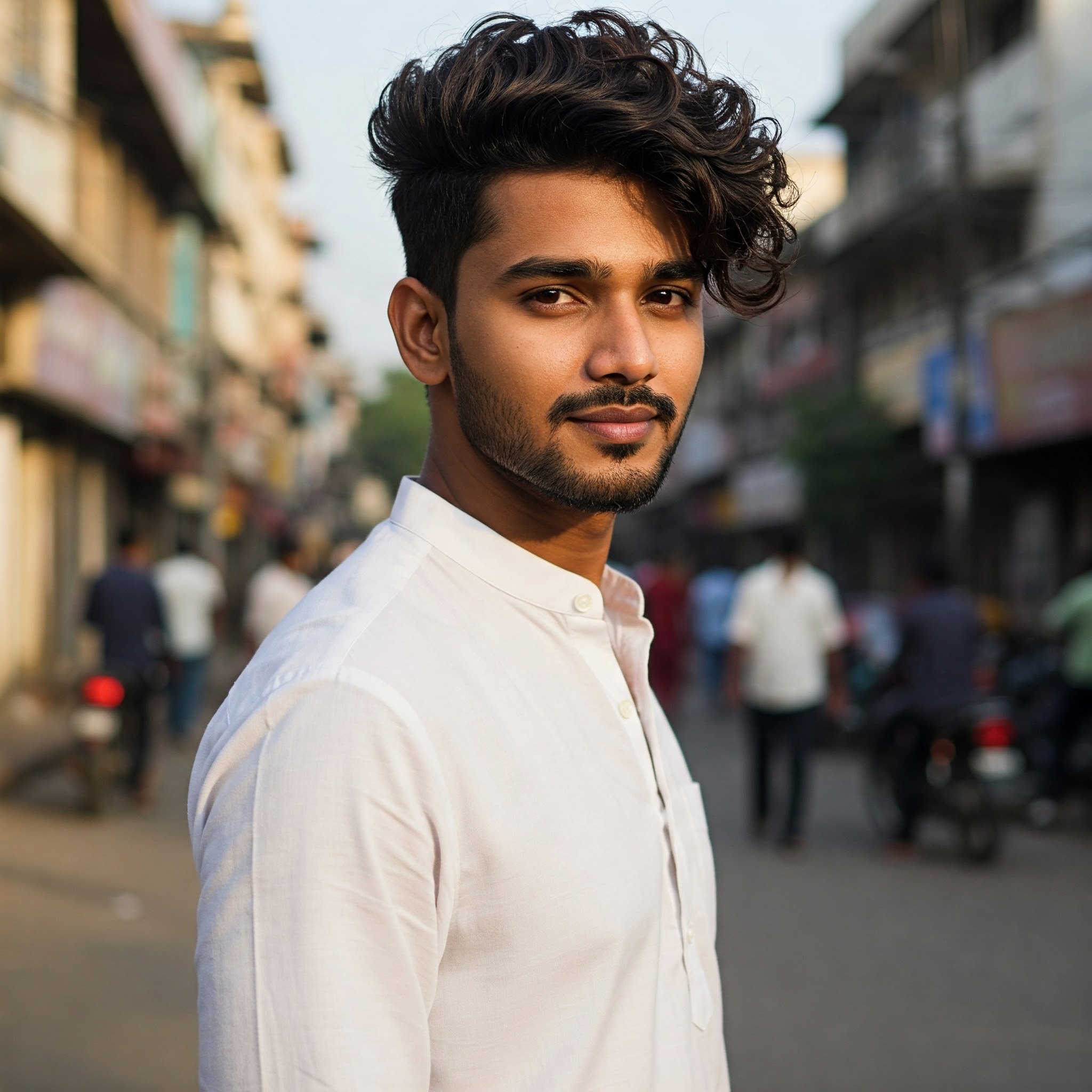 Wavy Hair Undercut