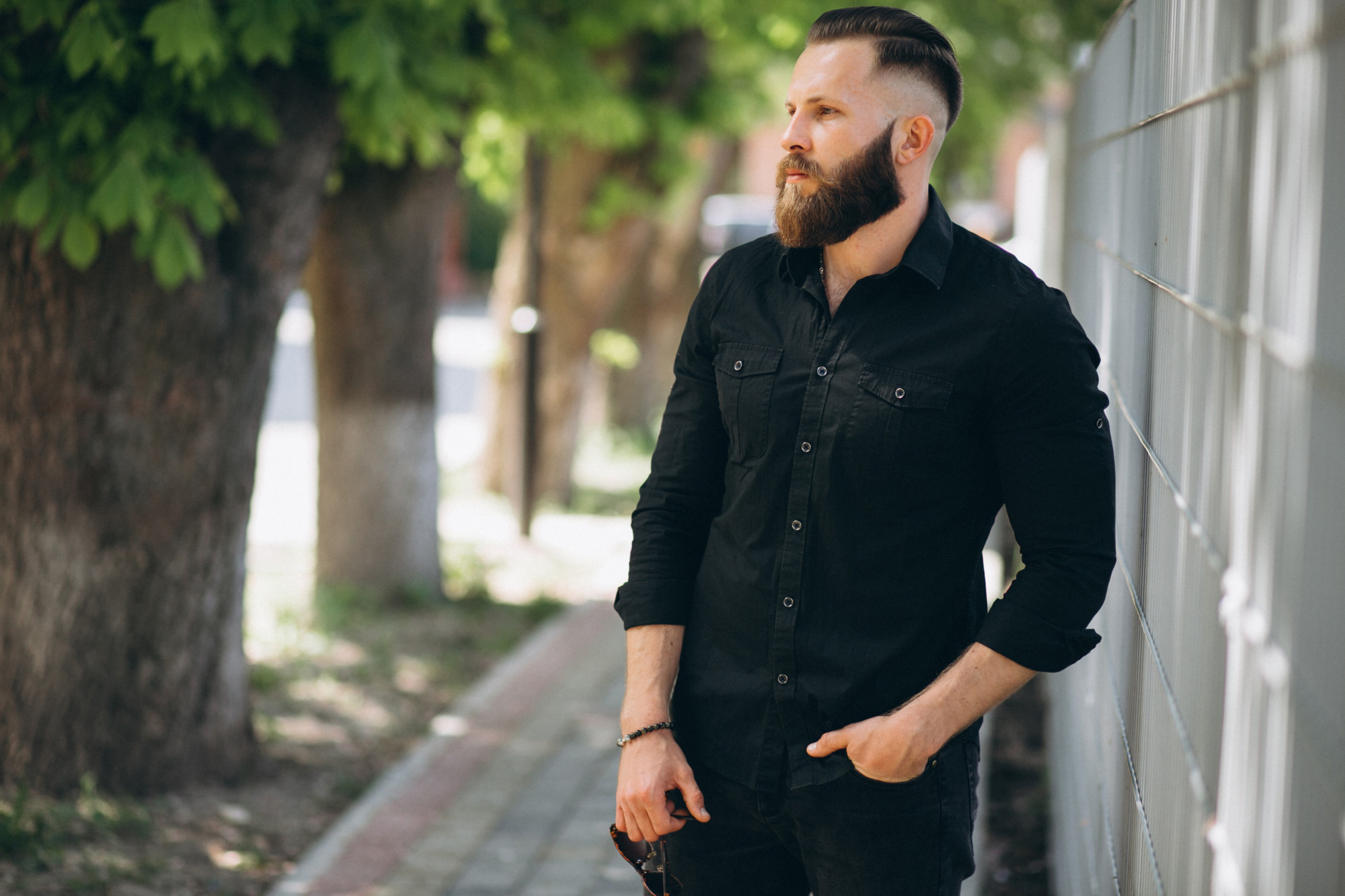 Undercut with Beard