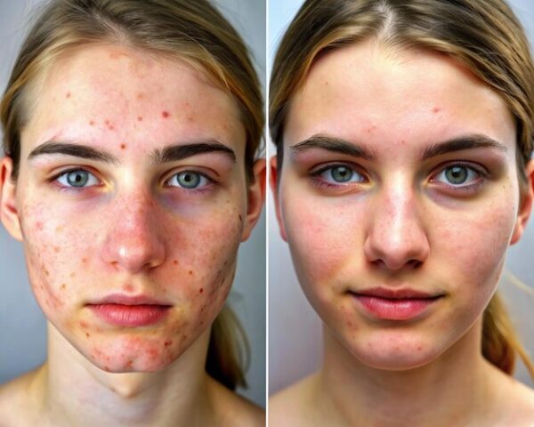 what are clogged pores