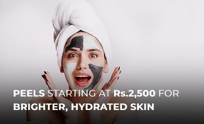CHEMICAL FACE PEEL STARTING AT RS. 2500 FOR BRIGHTER & HYDRATED SKIN