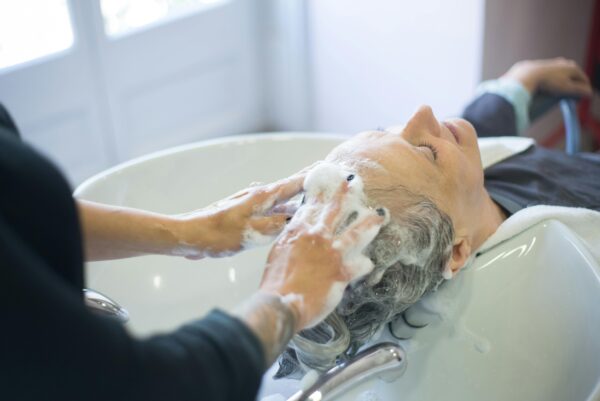 Salon hair wash