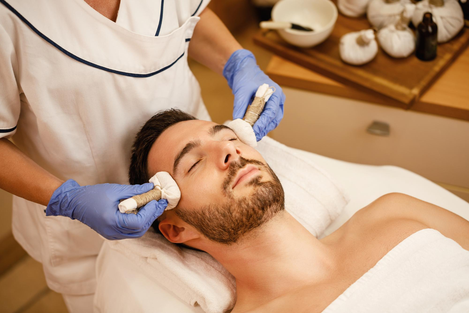 facial benefits for men