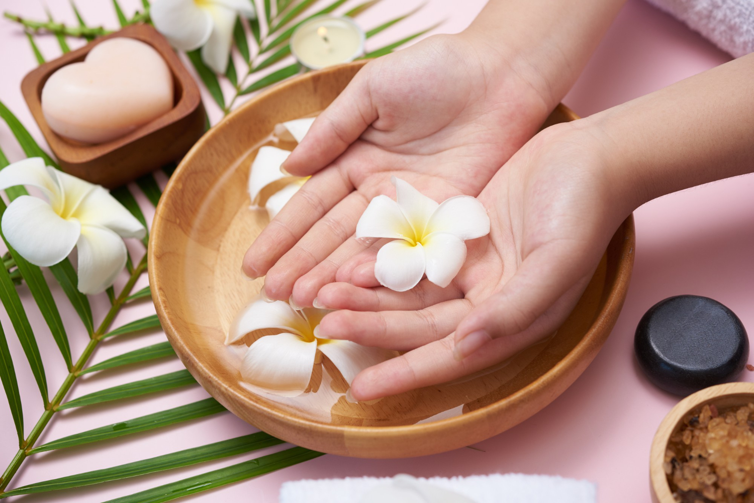 Hot Stone Manicure