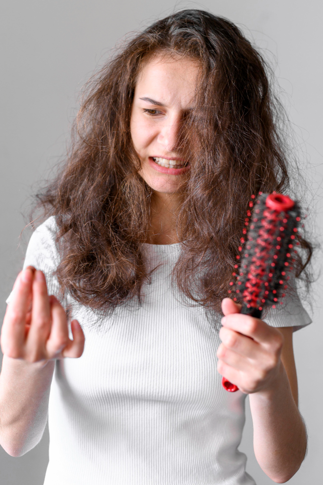 What causes hair breakage