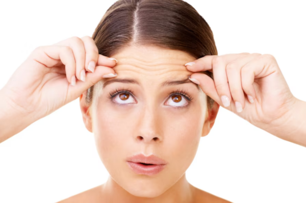 Causes of forehead wrinkles